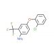 4-(2-Chlorophenoxy)-2-(trifluoromethyl)aniline - chemical structure image