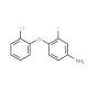4-(2-Chlorophenoxy)-3-fluoroaniline - chemical structure image