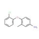 4-(2-Chlorophenoxy)-3-methylaniline - chemical structure image