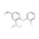 4-(2-Chlorophenoxy)-3-nitrobenzenecarbaldehyde - chemical structure image