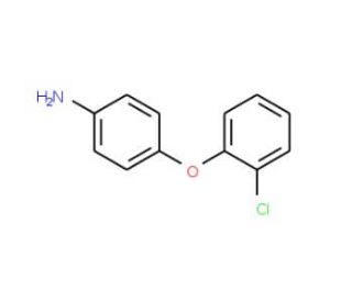 4-(2-Chlorophenoxy)aniline (CAS 56705-85-2) - chemical structure image