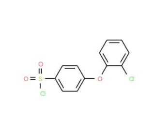 4-(2-Chlorophenoxy)benzenesulfonyl chloride (CAS 610277-84-4) - chemical structure image