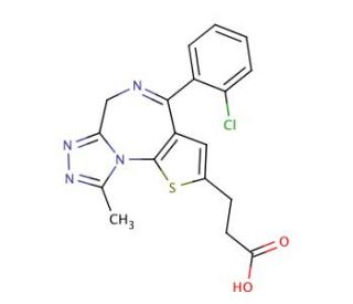 4-(2-Chlorophenyl)-9-methyl-6H-thieno[3,2-f][1,2,4]triazolo[4,3-a][1,4]diazepine-2-propanoic Acid (CAS 100826-98-0) - chemica