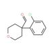 4-(2-Chlorophenyl)tetrahydro-2H-pyran-4-carboxaldehyde (CAS 902836-47-9) - chemical structure image