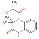 4-(2-chloropropanoyl)-3,3-dimethyl-3,4-dihydroquinoxalin-2(1H)-one - chemical structure image