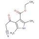 4-(2-Cyano-acetyl)-2,5-dimethyl-1H-pyrrole-3-carboxylic acid ethyl ester - chemical structure image