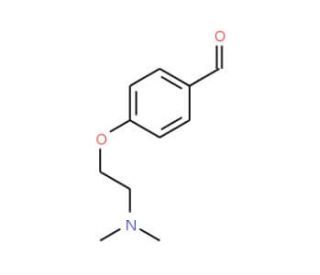 4-(2-Dimethylamino-ethoxy)-benzaldehyde (CAS 15182-92-0) - chemical structure image