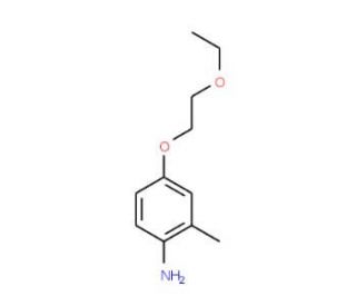 4-(2-Ethoxyethoxy)-2-methylaniline - chemical structure image