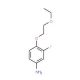 4-(2-Ethoxyethoxy)-3-fluoroaniline - chemical structure image