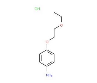4-(2-Ethoxyethoxy)aniline hydrochloride - chemical structure image