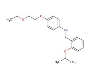 4-(2-Ethoxyethoxy)-N-(2-isopropoxybenzyl)aniline - chemical structure image