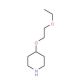 4-(2-ethoxyethoxy)piperidine (CAS 70978-93-7) - chemical structure image