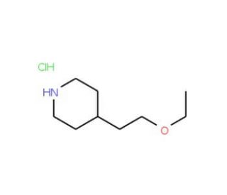 4-(2-Ethoxyethyl)piperidine hydrochloride - chemical structure image