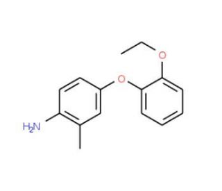 4-(2-Ethoxyphenoxy)-2-methylaniline - chemical structure image