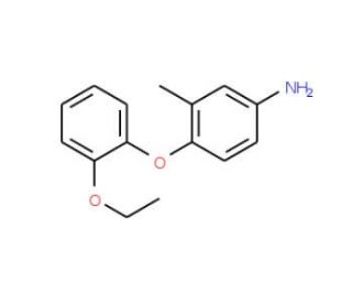4-(2-Ethoxyphenoxy)-3-methylaniline - chemical structure image