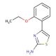 4-(2-ethoxyphenyl)-1,3-thiazol-2-amine (CAS 383129-54-2) - chemical structure image