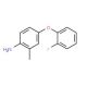4-(2-Fluorophenoxy)-2-methylaniline - chemical structure image