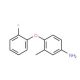 4-(2-Fluorophenoxy)-3-methylaniline - chemical structure image