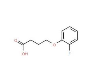 4-(2-fluorophenoxy)butanoic acid - chemical structure image