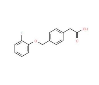 4-(2-Fluorophenoxymethyl)phenylacetic acid - chemical structure image