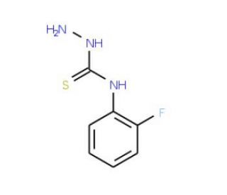 4-(2-Fluorophenyl)-3-thiosemicarbazide (CAS 38985-72-7) - chemical structure image