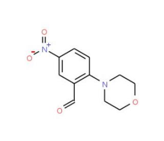 4-(2-Formyl-4-nitrophenyl)morpholine (CAS 30742-62-2) - chemical structure image
