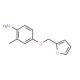 4-(2-Furylmethoxy)-2-methylaniline - chemical structure image