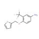4-(2-Furylmethoxy)-3-(trifluoromethyl)aniline - chemical structure image