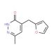 4-(2-furylmethyl)-6-methylpyridazin-3(2H)-one - chemical structure image