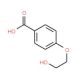 4-(2-Hydroxyethoxy)benzenecarboxylic acid 的分子结构, CAS编号: 1711-24-6 4-(2-Hydroxyethoxy)benzenecarboxylic acid (CAS 1711-24-6) - chemical structure image