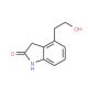 4-(2-Hydroxyethyl)-1,3-dihydro-2H-indolin-2-one (CAS 139122-19-3) - chemical structure image