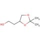 4-(2-Hydroxyethyl)-2,2-dimethyl-1,3-dioxolane (CAS 5754-34-7) - chemical structure image