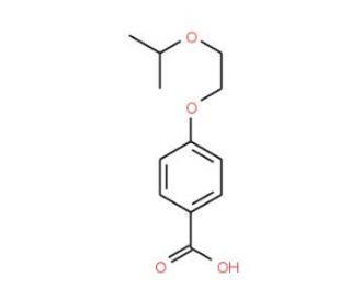 4-(2-Isopropoxyethoxy)benzoic acid - chemical structure image