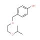 4-[(2-Isopropoxyethoxy)methyl]phenol (CAS 177034-57-0) - chemical structure image