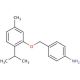 4-[(2-isopropyl-5-methylphenoxy)methyl]aniline (CAS 329063-78-7) - chemical structure image