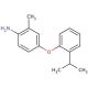 4-(2-Isopropylphenoxy)-2-methylaniline - chemical structure image