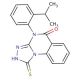 4-(2-isopropylphenyl)-1-mercapto[1,2,4]triazolo[4,3-a]quinazolin-5(4H)-one - chemical structure image