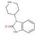 4-(2-Keto-1-benzimidazolinyl)piperidine (CAS 20662-53-7) - chemical structure image