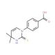 4-(2-Mercapto-4,4-dimethylpyrimidin-1(4H)-yl)benzoic acid - chemical structure image