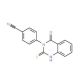 4-(2-mercapto-4-oxoquinazolin-3(4H)-yl)benzonitrile - chemical structure image