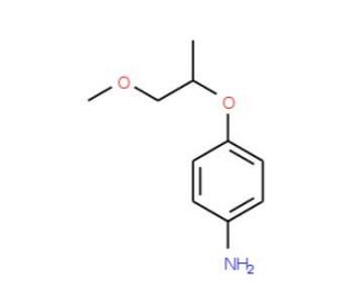 4-(2-Methoxy-1-methyl-ethoxy)-phenylamine - chemical structure image