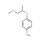 4-(2-Methoxy-1-methyl-ethoxy)-phenylamine - chemical structure image