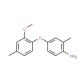 4-(2-Methoxy-4-methylphenoxy)-2-methylphenylamine - chemical structure image