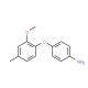 4-(2-Methoxy-4-methylphenoxy)phenylamine - chemical structure image
