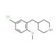 4-(2-Methoxy-5-methyl-benzyl)-piperidine hydrochloride (CAS 1171011-34-9) - chemical structure image