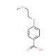 4-(2-Methoxy-ethoxy)-benzoic acid (CAS 27890-92-2) - chemical structure image