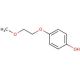 4-(2-Methoxy-ethoxy)-phenol (CAS 51980-60-0) - chemical structure image
