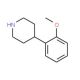4-(2-Methoxyphenyl)piperidine (CAS 58333-75-8) - chemical structure image