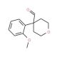 4-(2-Methoxyphenyl)tetrahydro-2H-pyran-4-carboxaldehyde (CAS 902836-57-1) - chemical structure image