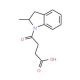 4-(2-Methyl-2,3-dihydro-1H-indol-1-yl)-4-oxobutanoic acid - chemical structure image